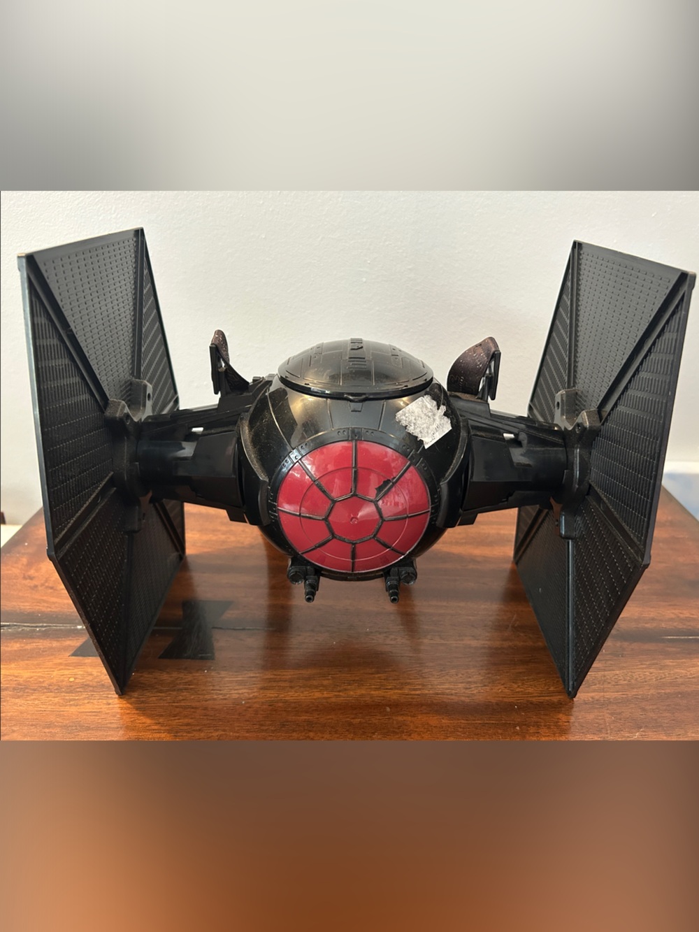 Disney Black and Red TIE Fighter Star Wars Toy
